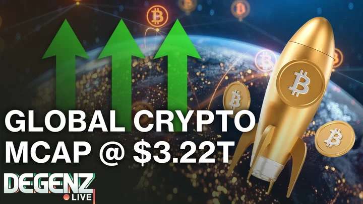 Crypto Market Expands to $3.22 Trillion Amid Momentum and Institutional Interest
